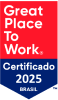 Certificado GPTW 2025 (Great Place to Work) da Gazin Seguros